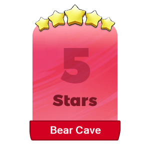 MMOJUGG Monopoly Go Bear Cave 5 Stars-S17-7 Details View of Item Function and Use